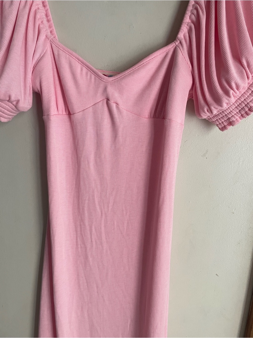 Free People Bel Air Midi Dress Pink - Picture 5 of 13